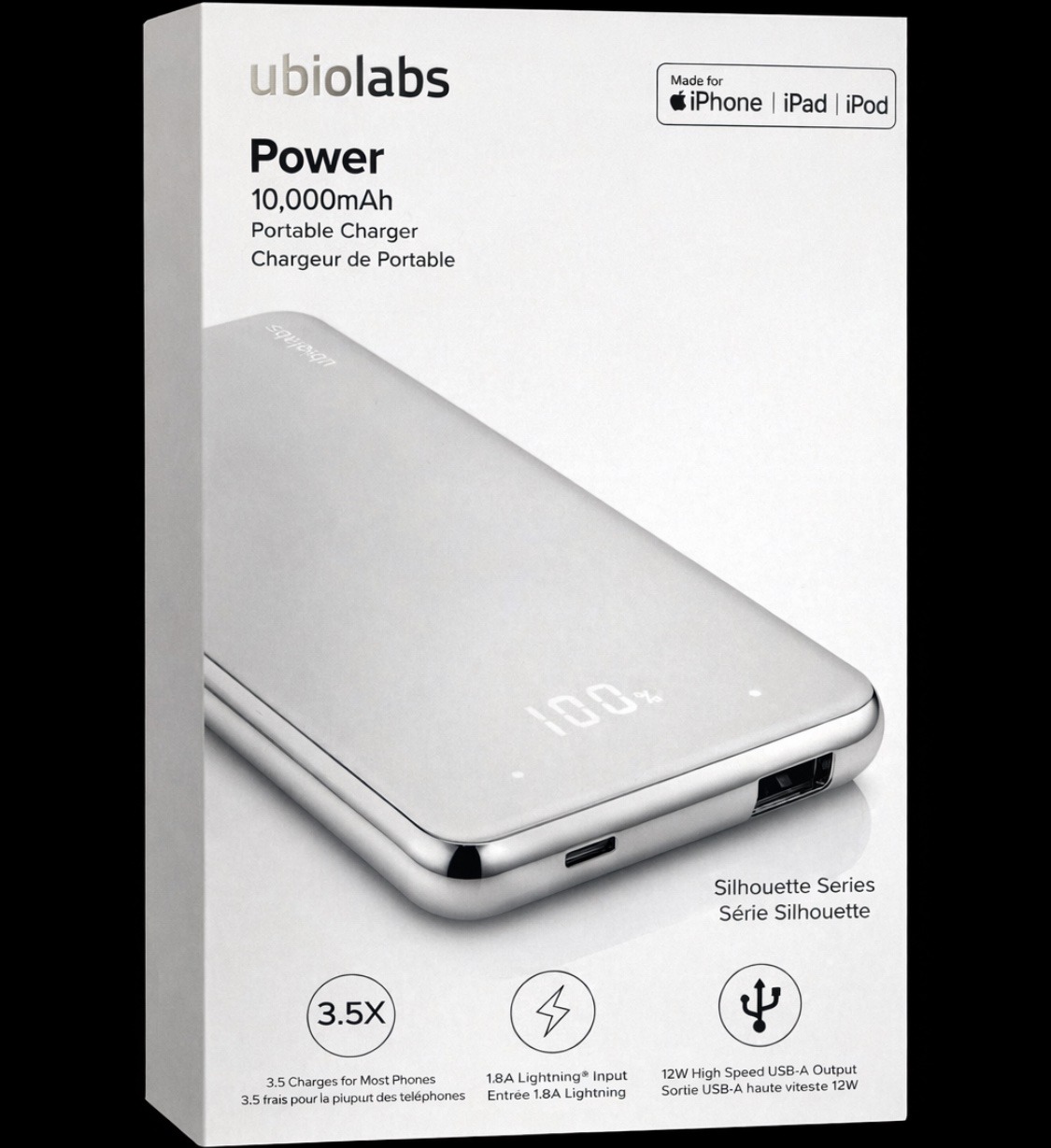 ubiolabs Power 10,000mAh Portable Charger